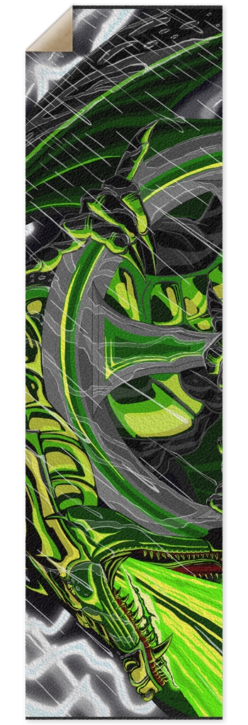 "Retribution" Punk Nose Pool Grip Tape 10 x 36 Inch Griptape