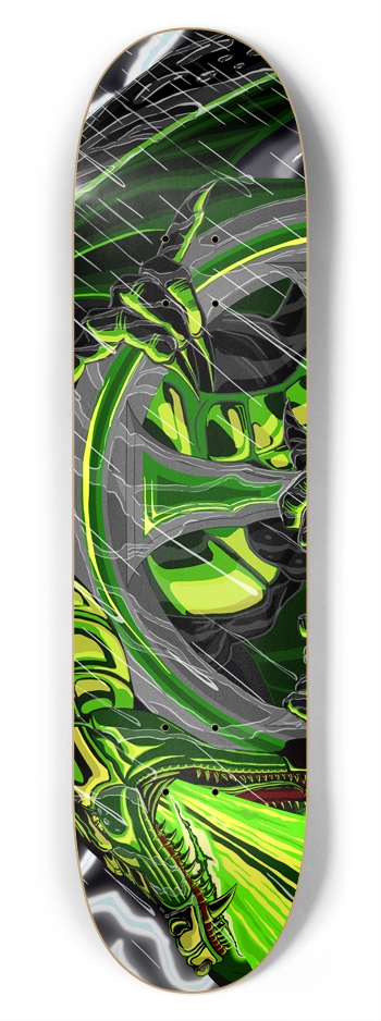 "Retribution" 7 3/4" Deck 7-3/4 Skateboard Deck