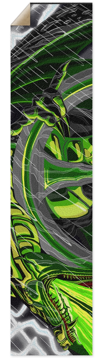 "Retribution" Longboard Grip Tape Griptape for Longboards
