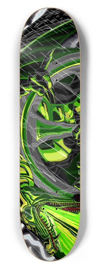 "Retribution" 7 5/8" Deck 7-5/8 Skateboard Deck
