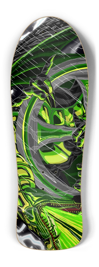 "Retribution" Old Skool Deck Old School Shape