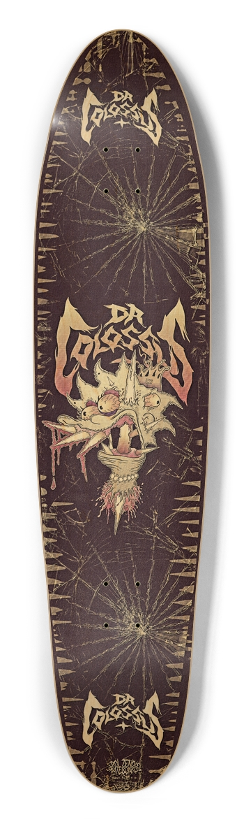 Erol Zendis - Band Series 01 - DR COLOSSUS Longboard Shape
