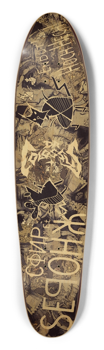 Erol Zendis - Band Series 03 - DR COLOSSUS Longboard Shape