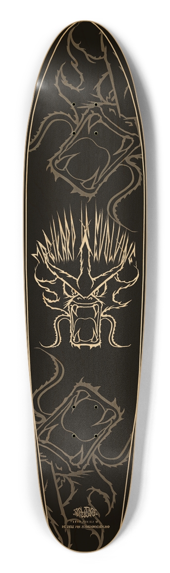 Erol Zendis - Band Series 05 - Die Ziege  Longboard Shape