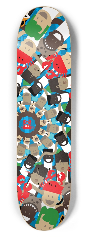 World Domination 7-3/4 Skateboard Deck