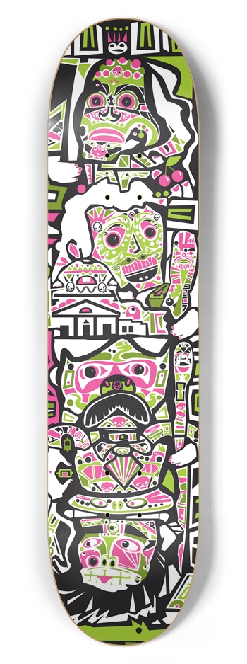 Mt. Rushmore 7-3/4 Skateboard Deck