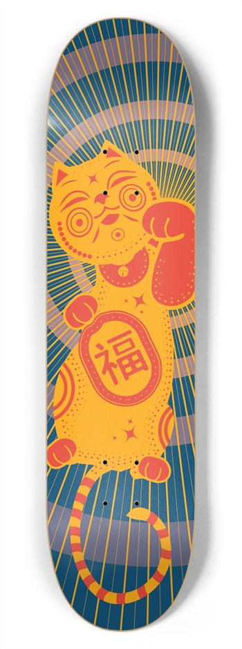 Maneki Neko 7-3/4 Skateboard Deck