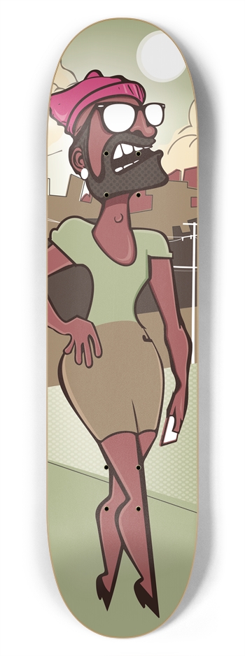 Yo! 7-3/4 Skateboard Deck