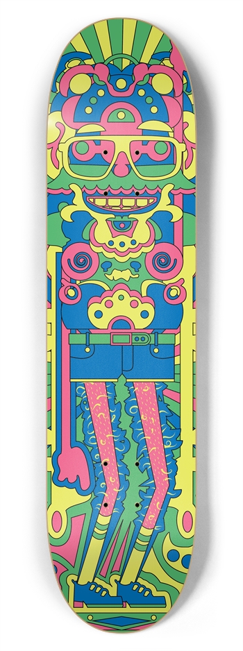 Mr. Fields Forever 7-3/4 Skateboard Deck