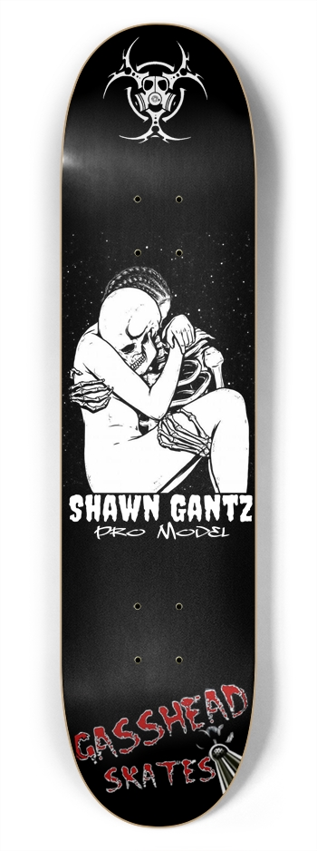 Shawn Gantz Pro Model 7-3/4 Skateboard Deck