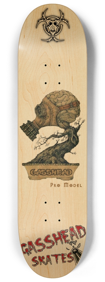 GASSHEAD Pro Model 8-1/4 Skateboard Deck