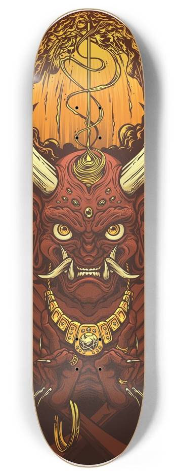 Mammon the Greedy - 8 8 Inch Skateboard Deck
