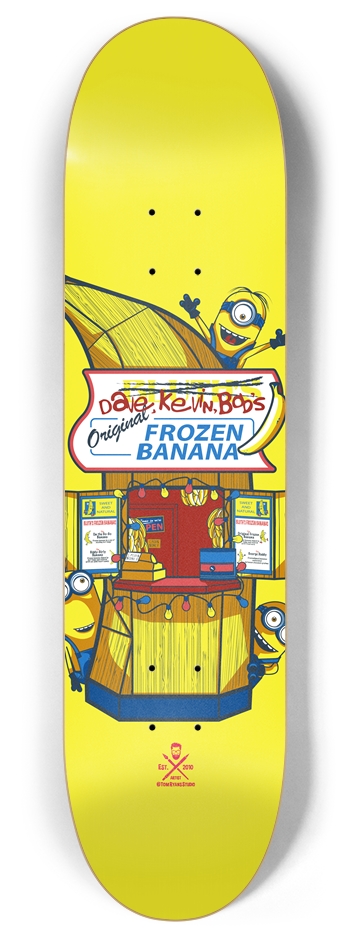 Minions 8 Inch Skateboard Deck