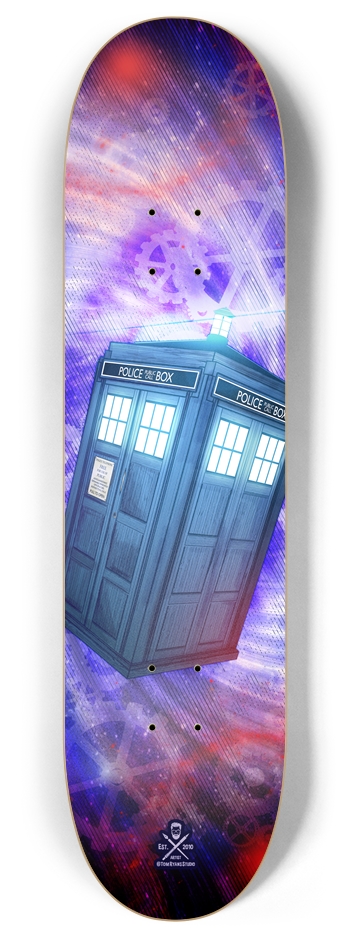 Whovian's Know... 8 Inch Skateboard Deck