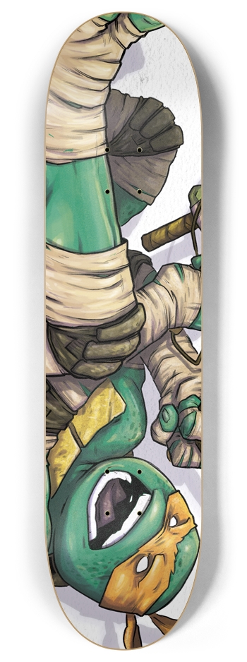 MICHELANGELO 8 Inch Skateboard Deck