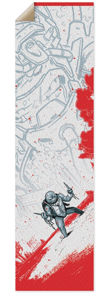 TARGET R - red griptape 9 x 33 Inch Griptape