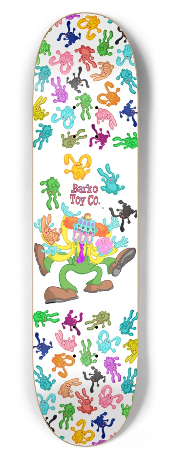 Juggle Bunnies FreakBoard 7-3/4 Skateboard Deck