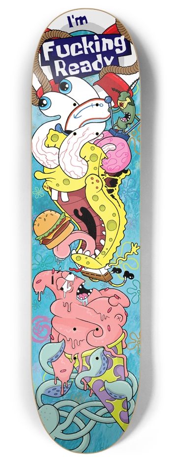Fing Ready 8 Inch Skateboard Deck