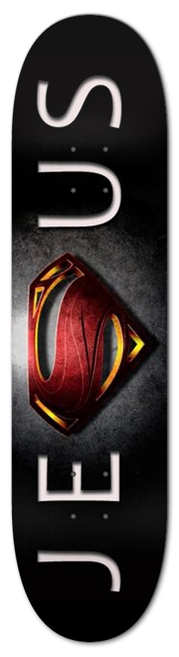 Jesus Superman Skateboard