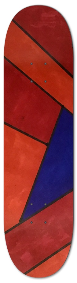 Stain glass skateboard  8 Inch Skateboard Deck