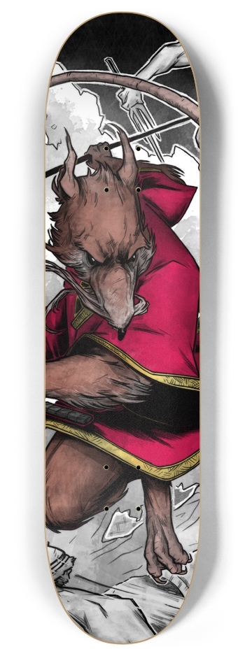 SPLINTER 8 Inch Skateboard Deck