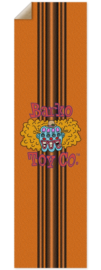 Barko Toy Co. Orange Racing Griptape 9 x 33 Inch Griptape
