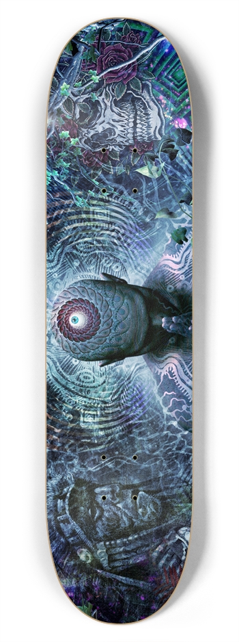 Gratitude For The Earth And Sky 2 7-3/4 Skateboard Deck