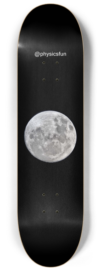 Full Lunar  8-1/4 Skateboard Deck