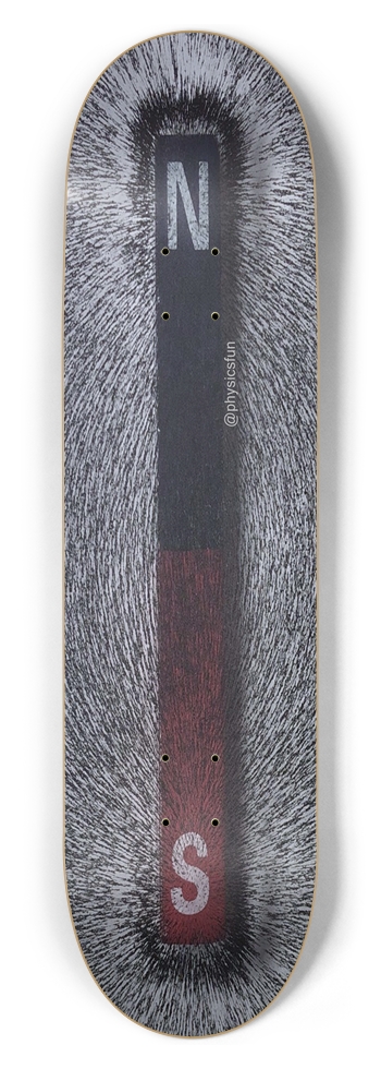 Magnetic Flux 8-1/2 Skateboard Deck