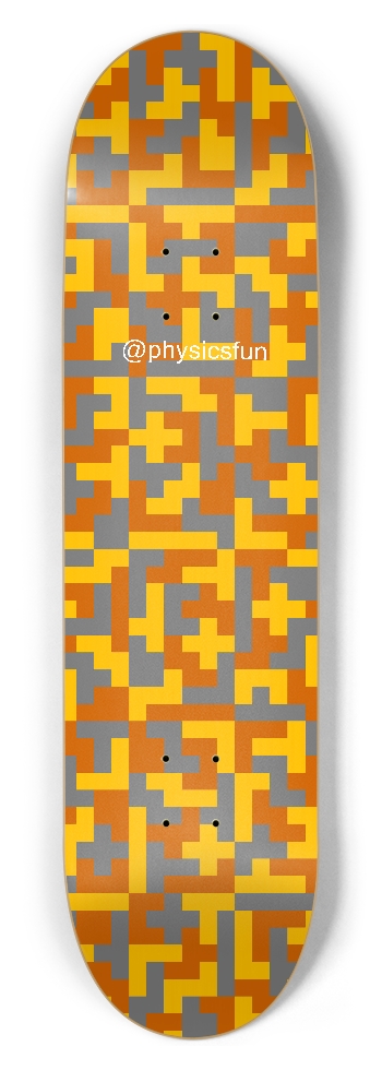 Pented Up 8-1/2 Skateboard Deck