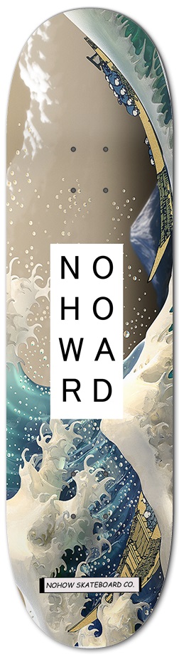 Hokasai Howard 8-1/4 Skateboard Deck