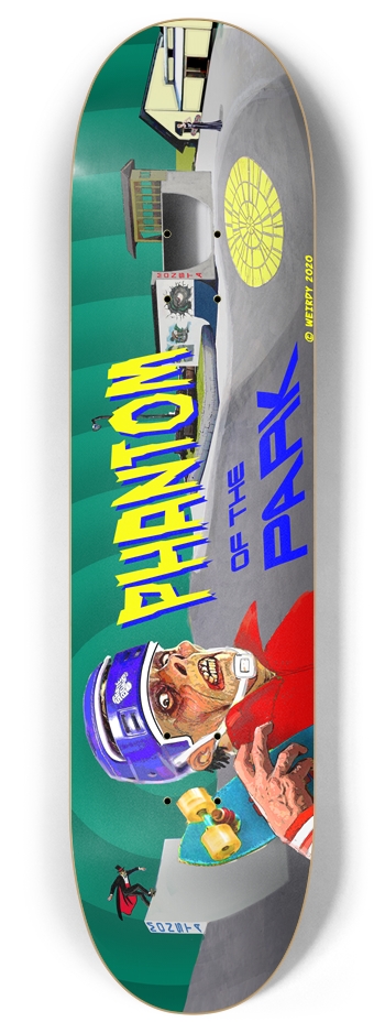 Phantom of the Park 8 Inch Skateboard Deck