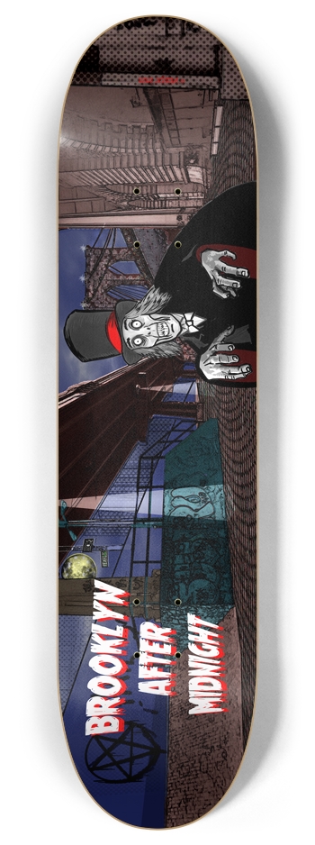 Brooklyn After Midnight 8 Inch Skateboard Deck