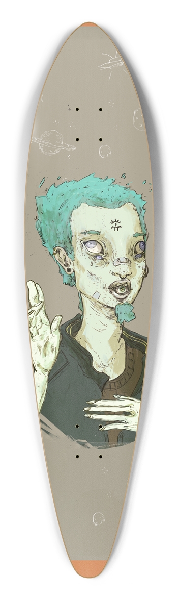 Dazed Pintail Longboard