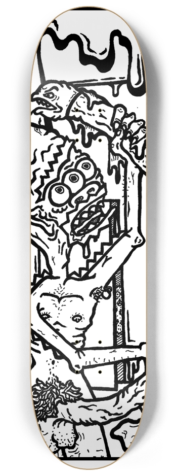 Victory B&W 8.25 8-1/4 Skateboard Deck