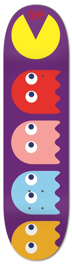 PAC-DUDE 8 Inch Skateboard Deck