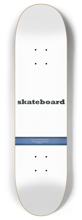 REPO generic vertical 8 Inch Skateboard Deck