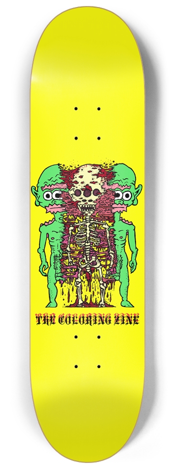 Full Split Color TCZ 8.25 8-1/4 Skateboard Deck