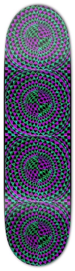 Alexandrite 8-1/2 Skateboard Deck