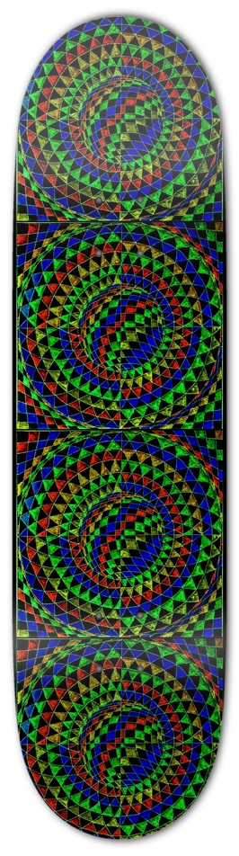 Black Opal 8-1/2 Skateboard Deck