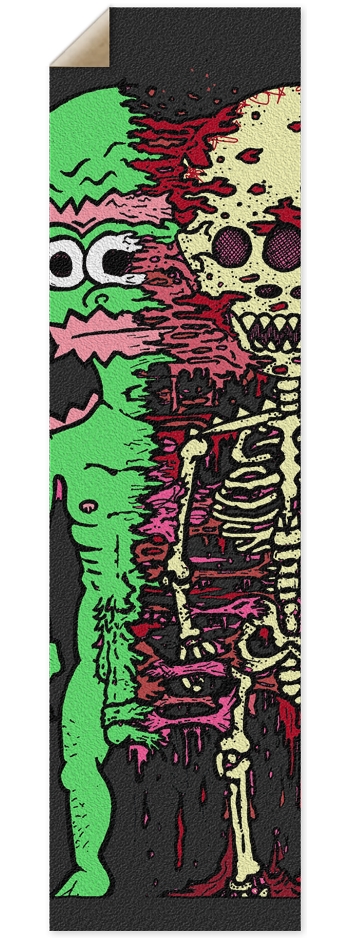 Split the Guy Color 9 x 33 Inch Griptape