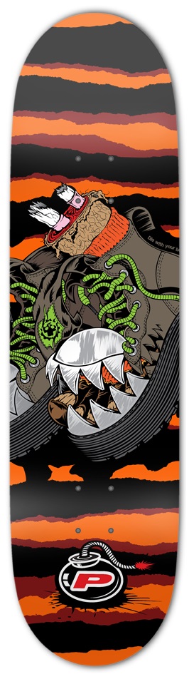Prank Die with your boots on 8-1/2 Skateboard Deck