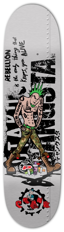 Prank Circle Jerks 8-1/2 Skateboard Deck