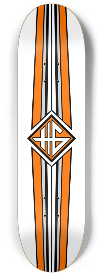 Neopolitan Racing Band 8-1/4 Skateboard Deck