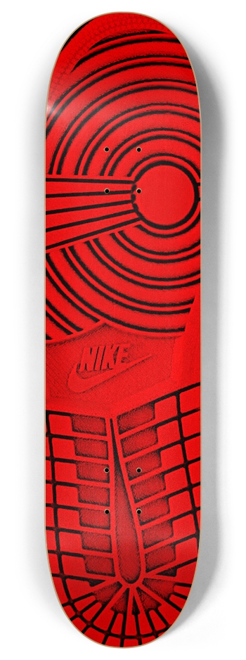 bottom of my Js 8 Inch Skateboard Deck