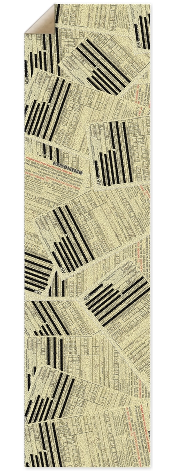 NYC Skate ticket violation version 2 9 x 33 Inch Griptape