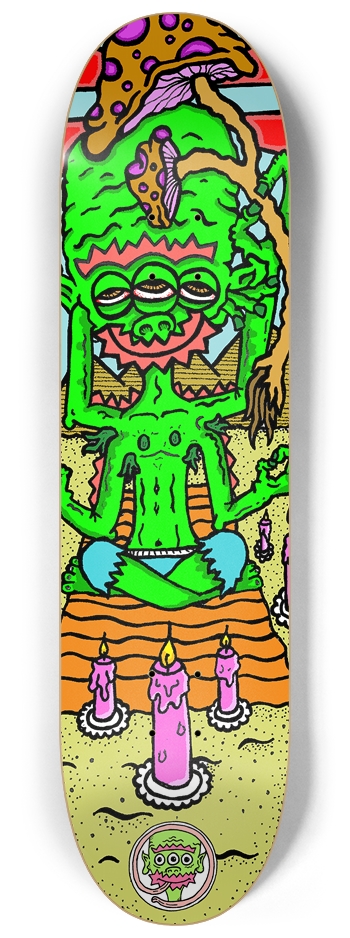meditation 8-1/4 Skateboard Deck