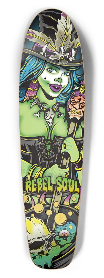 Voodoo Queen (Toxic Green Colorway) Cruiser Bottle Tail