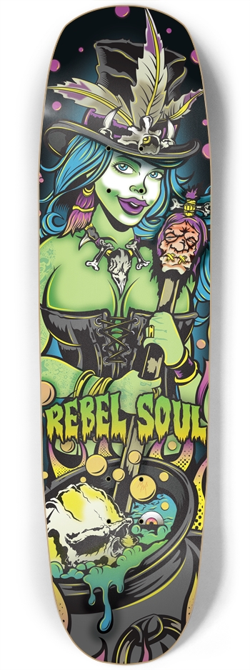 Voodoo Queen (Toxic Green Colorway) Square Nose Square Nose