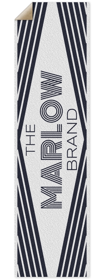 The Marlow Brand Banner Griptape 9 x 33 Inch Griptape